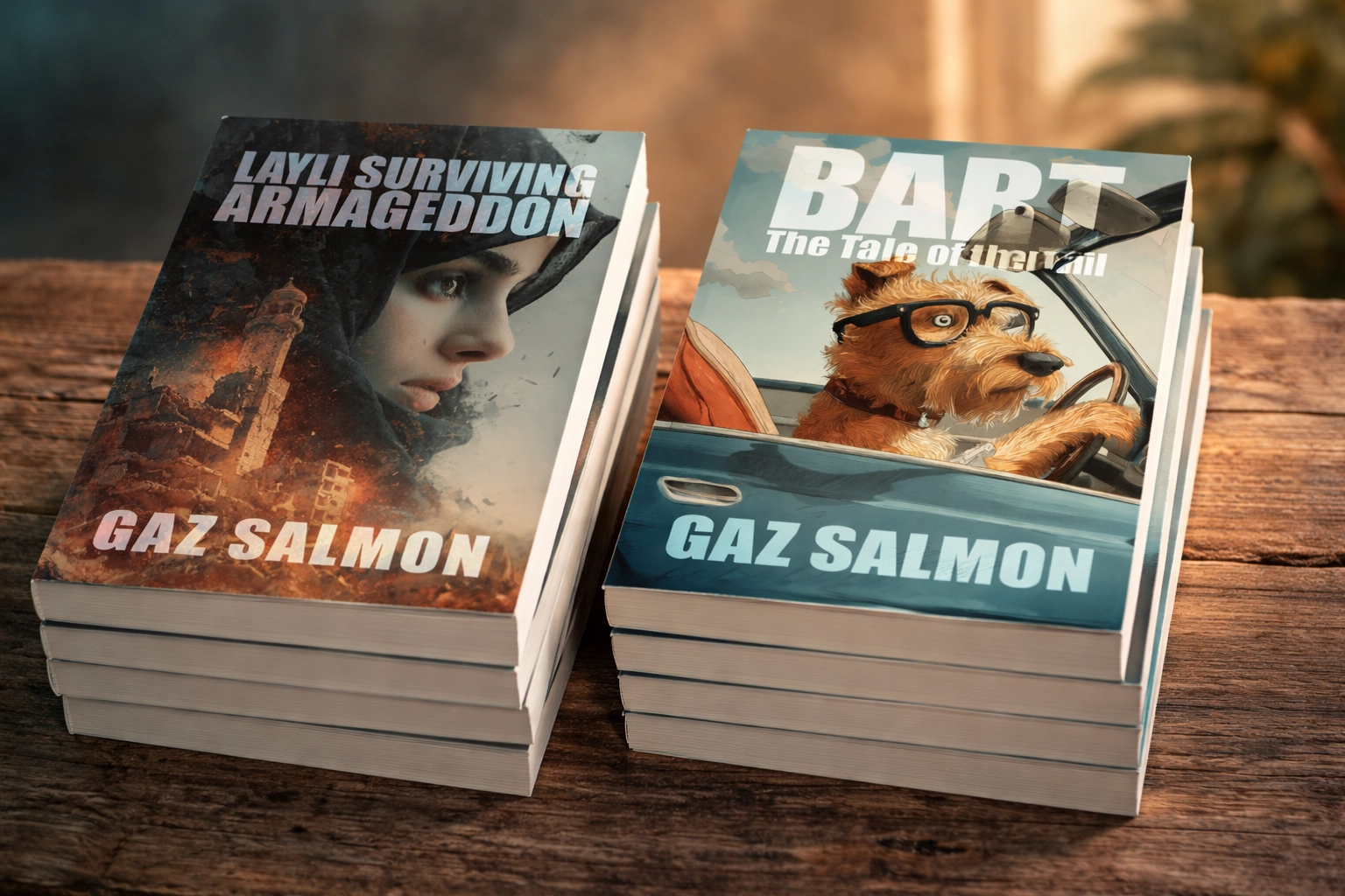 Gaz Salmon Books